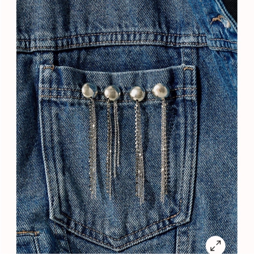 Free People Brandy Fringe Brooch Pins NWT